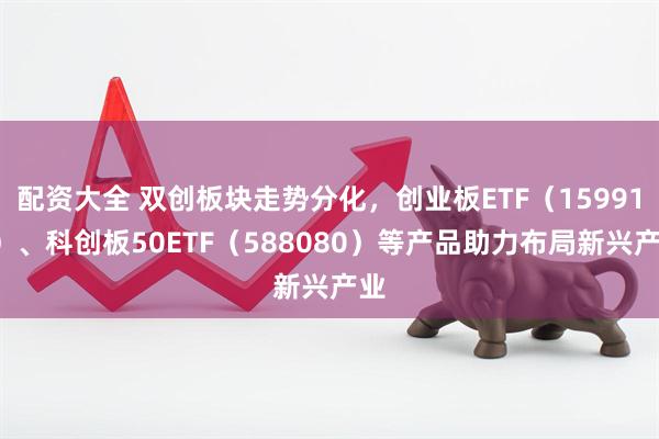 配资大全 双创板块走势分化，创业板ETF（159915）、科创板50ETF（588080）等产品助力布局新兴产业